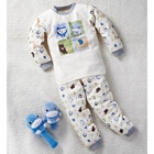 酷咕鴨秋冬有機動物套裝