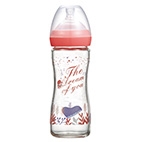 The Dream of You Glass Wide-Nick feeding bottle-240ml (Pink)