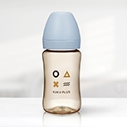 KUKU PLUS 純真之瞳寬口PPSU奶瓶 240ml