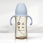 KUKU PLUS 純真之瞳寬口PPSU成長奶瓶 300ml